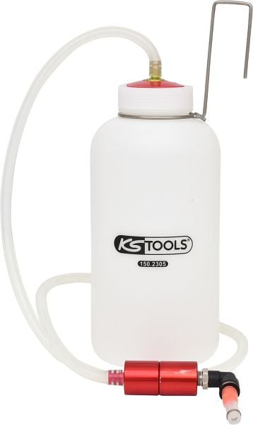 KS Tools Ein-Mann-Bremsenentfüfter mit Auffangflasche, 150.2305