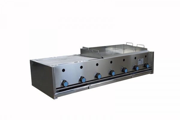 KSF Gastro-Grill RGS 145 Gas mit Rundstabrost, 1-011-01-11