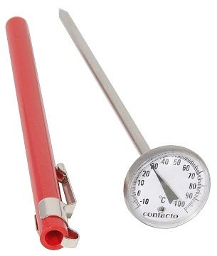 Contacto Thermometer, Länge: 14 cm, ∅ oben: 2,5 cm, Gewicht: 30 g, 7874/140