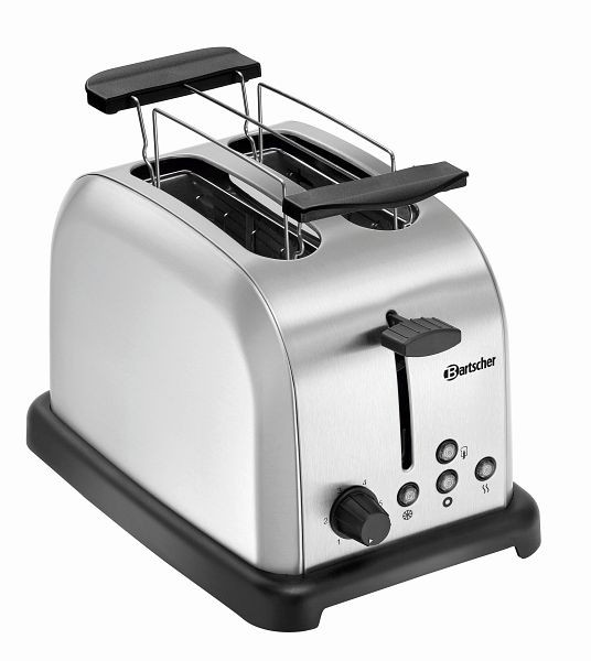 Bartscher Toaster TBRB20, Material: Edelstahl, Gebürstet, 100373, 4015613808789