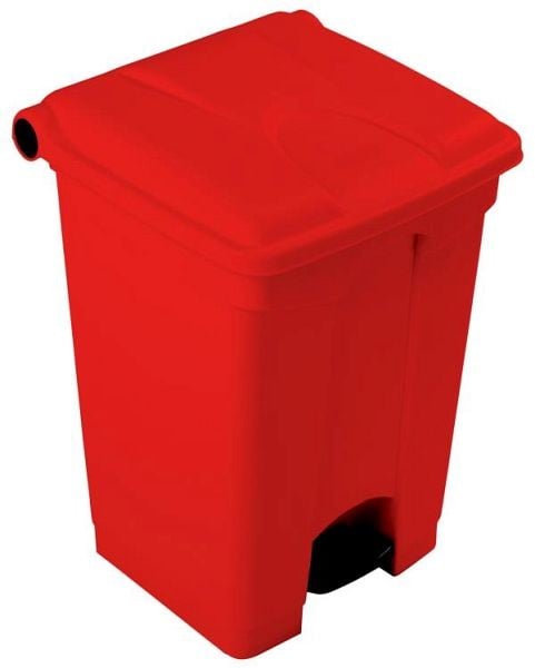 Orgavente Treteimer-einfarbig aus PP, rot, HxBxT 600x410x398 mm, 45 Liter, SO-1245-RED