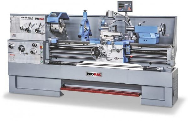 Promac Metalldrehmaschine, 400 V, 5600 W, 3458 × 1016 × 1120 mm, GH-1880ZX-T