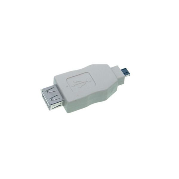 S-Conn USB Adapter 2.0 Typ A Kupplung auf Mini USB A 4p Stecker, 77052