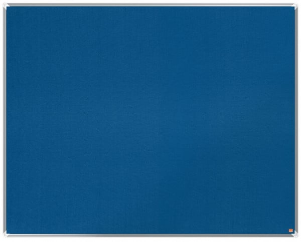 Nobo Premium Plus Filz-Notiztafel 120 x 150 cm, Farbe: Blau, 1915191