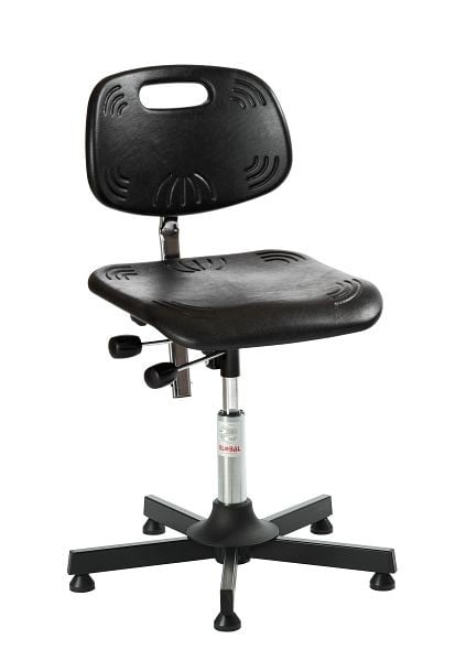 Global Professional Seating Classic Stuhl niedrig, Stahlfußkreuz, 5130100