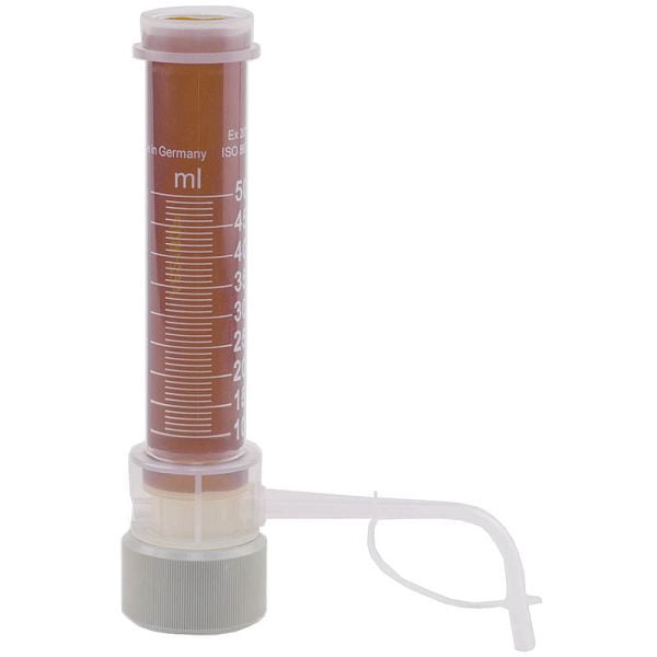 Poulten & Graf Ersatzventilblockeinheit, POLYFIX 10ml, Braunglas-Dosierzylinder, 101 07938