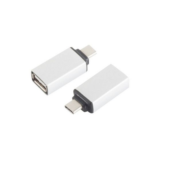 S-Conn Adapter, USB 3.1 C Stecker auf USB 2.0 A Buchse, 14-05016