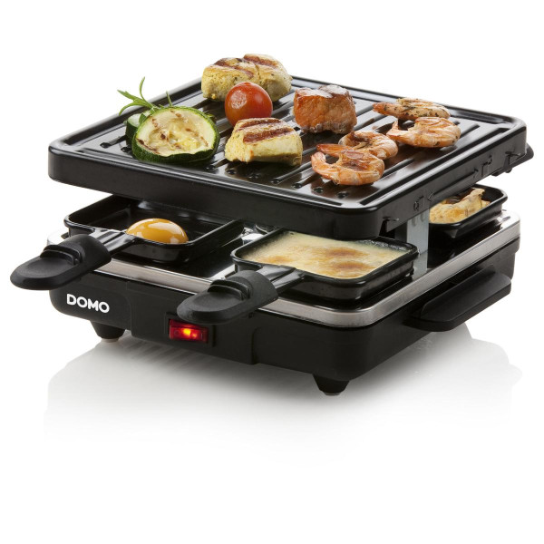 DOMO Raclette-Grill "Just us" DO9147G, schwarz, DO9147G