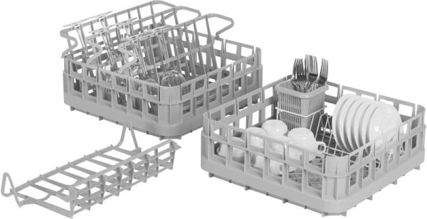 Saro Spülmaschinenkorb-Set Modell SK-SET 400, 174-5105