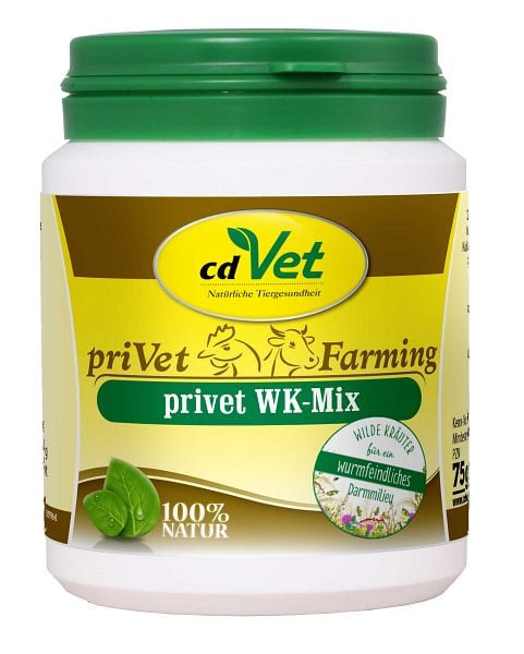 cdVet privet WK-Mix 75g, Länge: 6,7 cm, Breite: 6,7 cm, Höhe: 8,9 cm, 4840