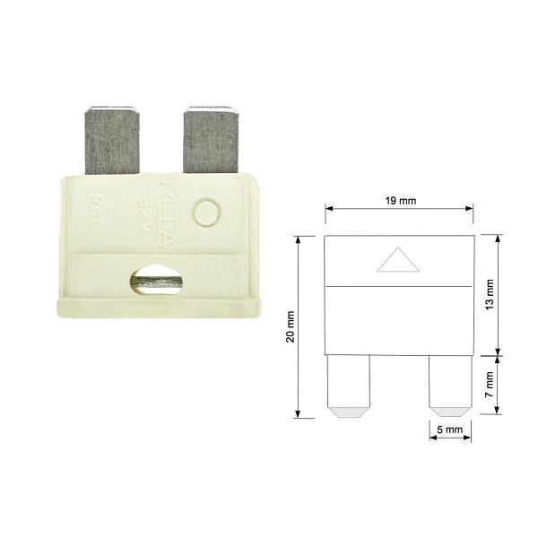 Offgridtec 25A KFZ standard Flachsicherung 6-32V, 8-01-006880