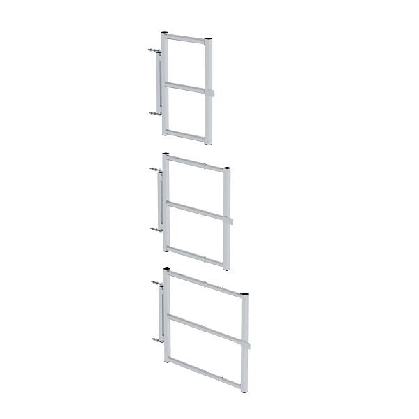 Munk Günzburger Steigtechnik Sicherungstüre teleskopierbar für Plattformbreite 650 mm / 850 mm / 1050 mm, 070772