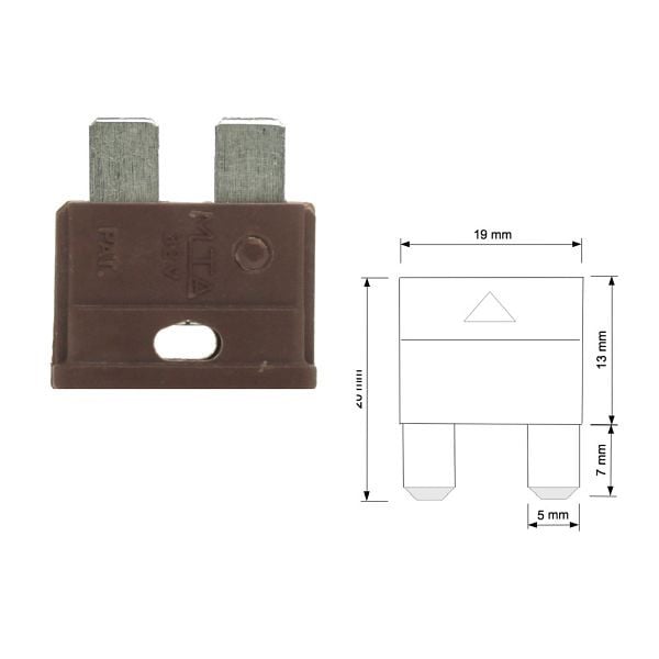 Offgridtec 7,5A KFZ standard Flachsicherung 6-32V, 8-01-007175