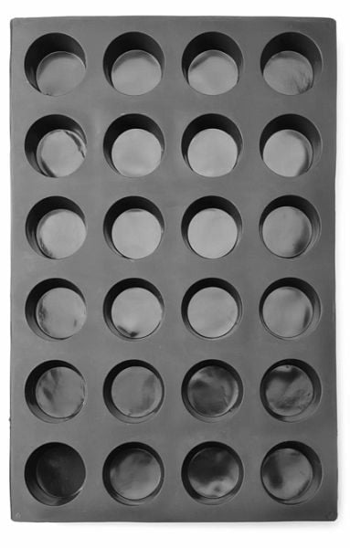 Hendi Silikonform Muffin, Antihaft-Silikon, zum Backen, 677223