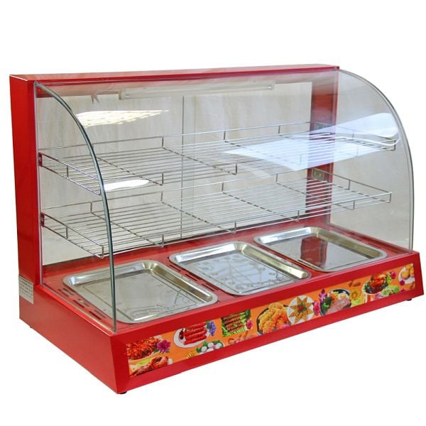 KuKoo 90 cm Schrank Vitrine Speisevitrine, 8369