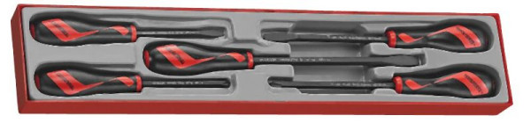 Teng Tools Durchschlag-Schraubendreher-Set, TTX4, 5 Teile, TTXMDTN