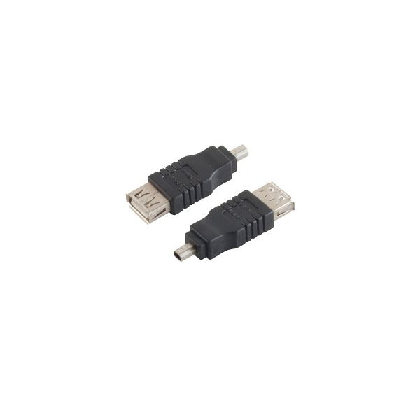 S-Conn USB Adapter 2.0 Typ A Kupplung auf Mini USB B 4p Stecker, 77050