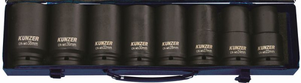 Kunzer Schlagschraubereinsätze 3/4", 8-teilig, 7SSE348, 4260174662145