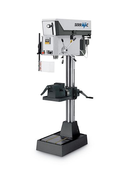 ELMAG PREMIUM Highspeed-Säulenbohrmaschine, Modell R32VS PGMinkl. schwenkbarem Schraubstocktisch, 81034