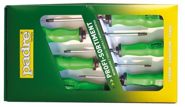 padre Schraubendrehersatz 6-teilig, 488 Torx T 10-T 30, 48800000