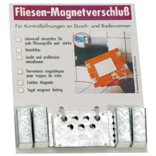 Karl Dahm Fliesenmagnet-Verschluss, 8-teilig, 10034