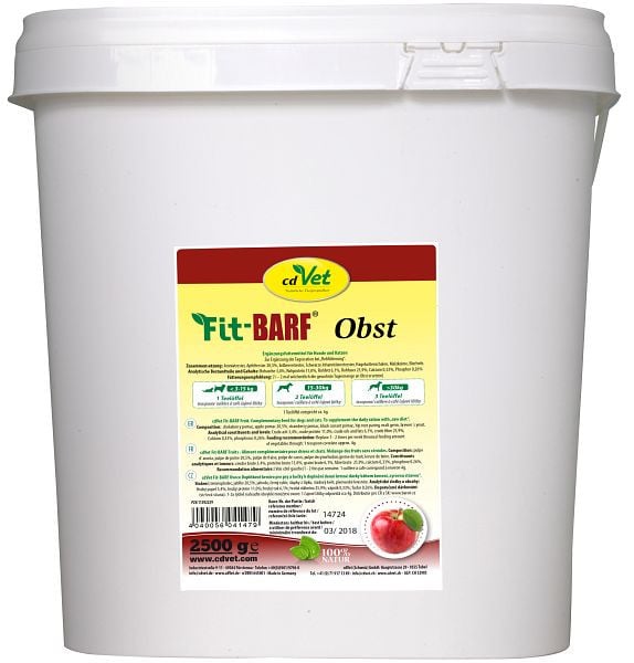 cdVet Fit-BARF Obst 2,5 kg, 4147