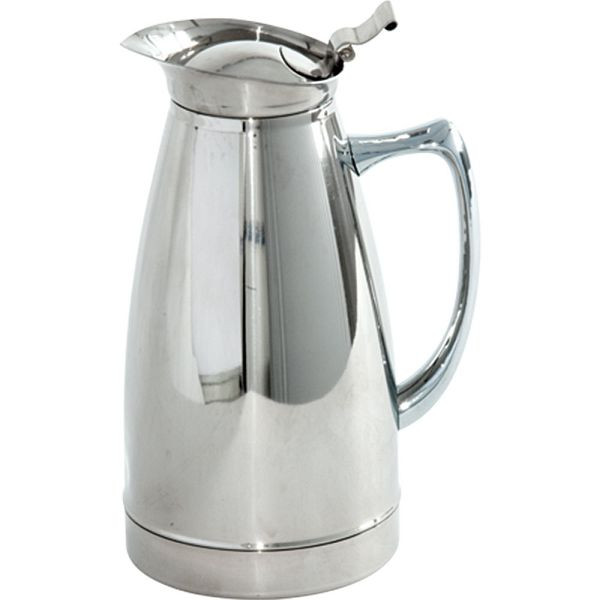 Stalgast Isolierkanne, Edelstahl, 1 Liter, mit Klappdeckel, BB0710100