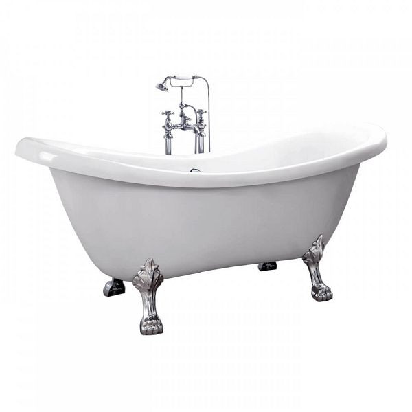 HOME DELUXE Freistehende Badewanne FAMA, 7435, 4058166019028