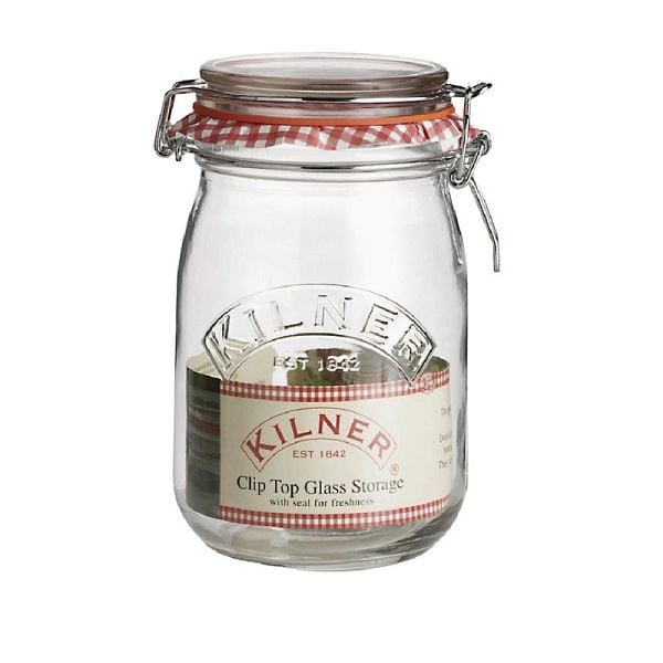 Kilner Weckglas mit Bügelverschluss 1 Liter, GG782