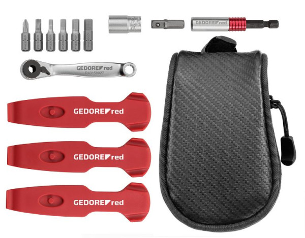 GEDORE red Bike-Set Unterwegs, 13-teilig, Kunststoff, 3300194