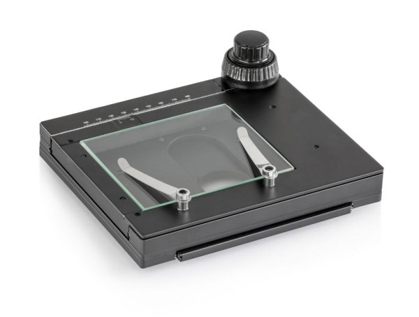 KERN Optics Kreuztisch (Durchlicht möglich) für Stereomikroskop, Abmessungen B×T 180×155 mm, OZB-A4605