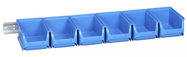 Allit ProfiPlus Set 2/7, Sichtboxen-Set, 7-teilig Farbe: blau, Gewicht: 0,615 Gramm, VE: 10 Stück, 457062