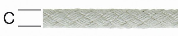 Vormann Baumwoll-Seil geflochten 6mm, VE: 80 Meter, 008490060BW