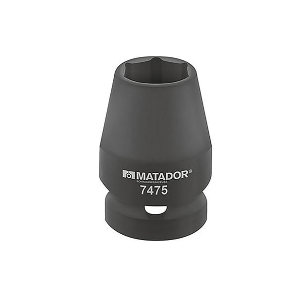 MATADOR Kraft-Steckschlüssel-Einsatz, 1/2": 19 mm, 7475 0190