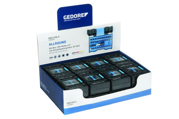 GEDORE Display 16x Bit-Box Allround, 3000052