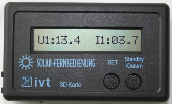 IVT Fernanzeige für MPPT-Solar-Controller, 200029