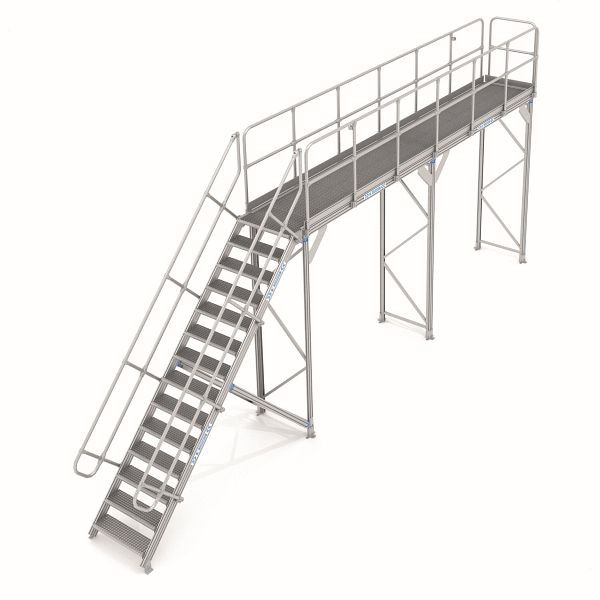 ZARGES Basismodul Enteisungsbühne, mit Treppe, 43025