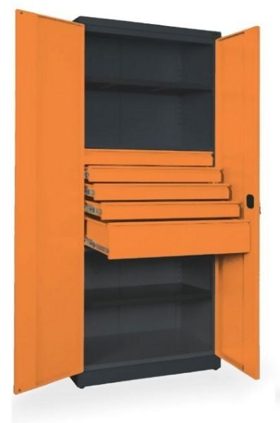 PROMAG Werkstattschrank SN880/2S1 RAL 7024/2003, 06-240 7024/2003