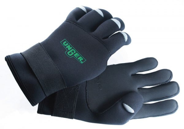 UNGER ErgoTec® Neoprenhandschuhe S, VE: 5 Stück, GLO2S