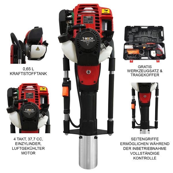 T-Mech 4-Takt Pfahlramme/Schlagbohrer 2.0, 27329