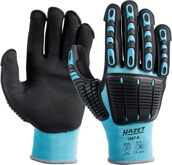 Hazet Mechaniker Handschuhe, 1987-6, 4000896222643