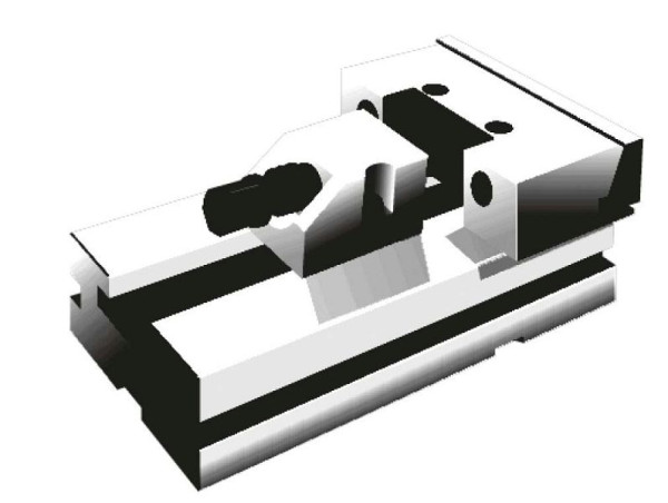 MACK Geteilter Schraubstock, bewegliches Element 100 mm, ZE-GS-B100