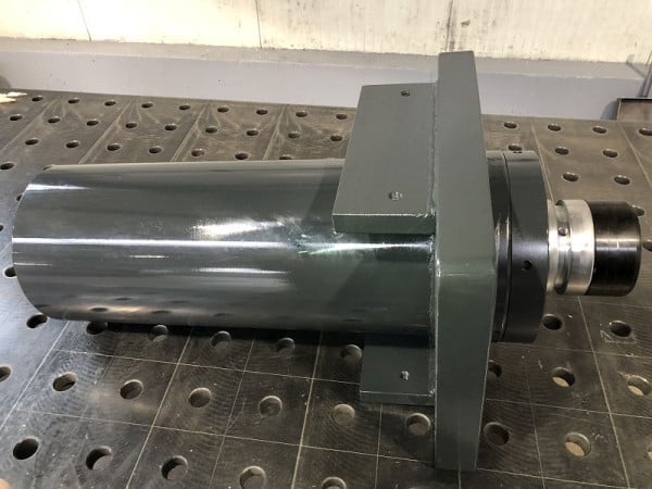 Tigermetal Hydraulikzylinder doppeltwirkender Hub doppelwirkend, 400 mm, Druckkraft: 150 Tonnen, HZ150-400