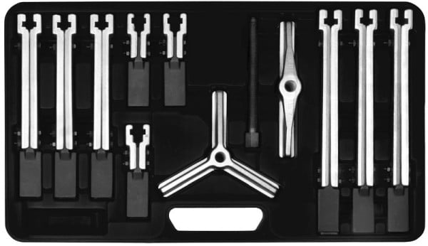 SW-Stahl Abziehersatz, 2- und 3-armig, 12-teilig, 09690L