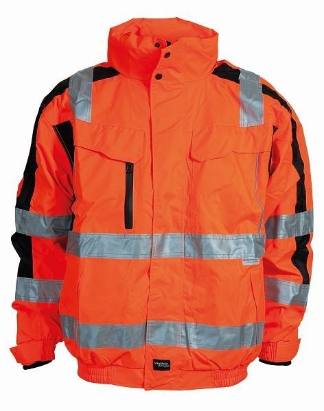 ELKA Visible Xtreme 2-In-1 Pilotenjacke Farbe: Warnorange/Schwarz Größe: XS, 086101R033.XS