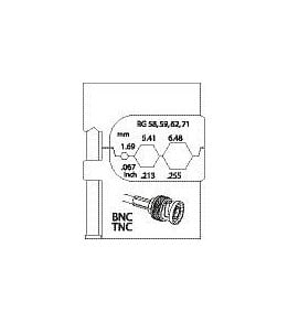 GEDORE Modul-Einsatz für Koax-Verbinder, 1830694