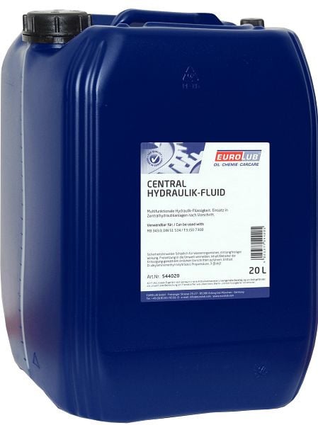 Eurolub Central Hydraulik-Fluid, VE: 20 L, 544020