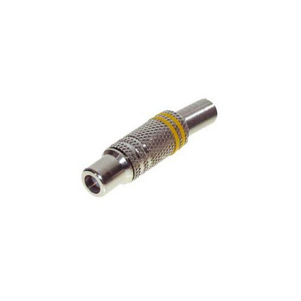 S-Conn Cinchkupplung Metall 6mm, gelb, 52001-Y