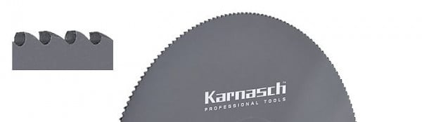 Karnasch Metallkreissägeblatt HSS Dmo5 Dampfbehandelt 300x2,5x32mm ungezahnt, 51000300160