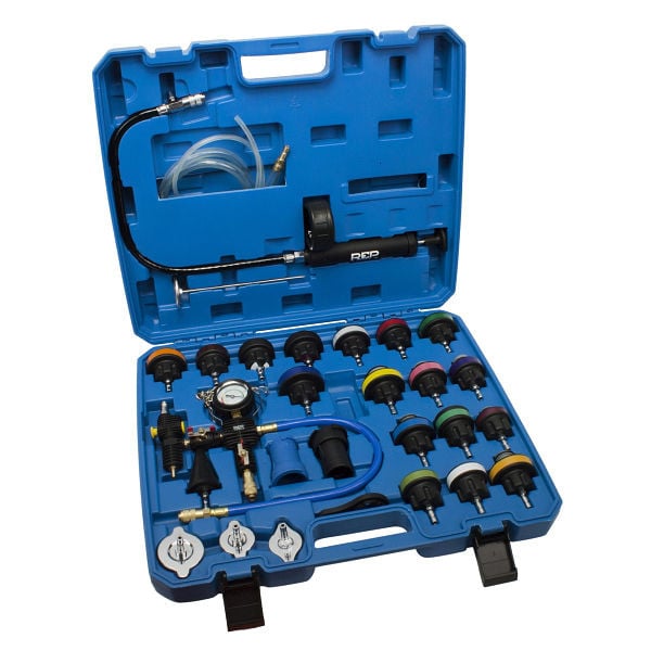 RepTools Kühlsystemabdrück-Prüfkoffer, 28-teilig, XXL-117916